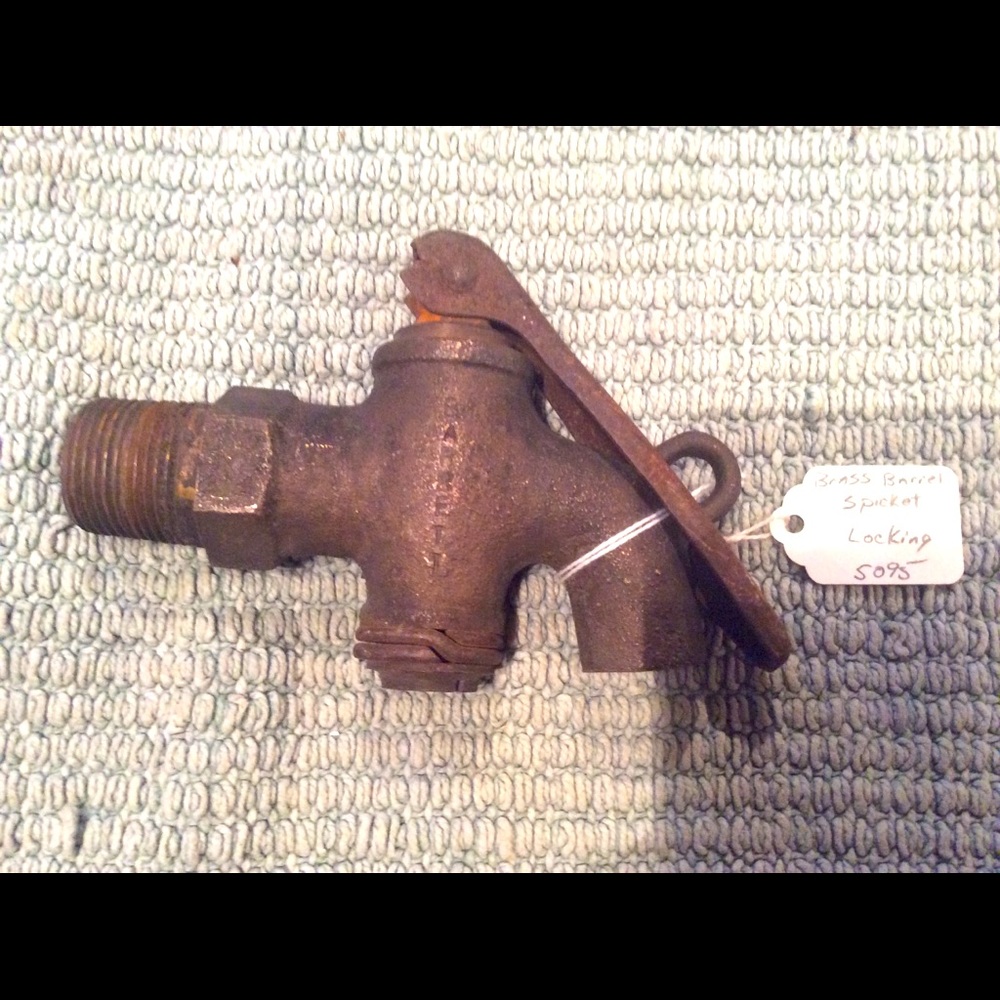 Brass Barrel Spicket